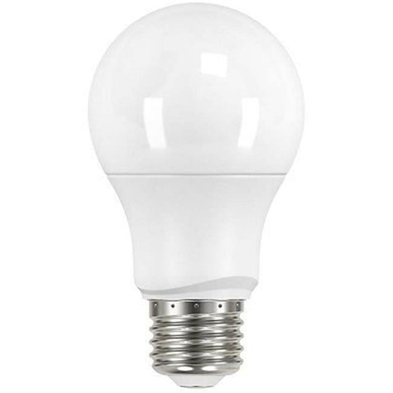 265963 6.5 watt LED A19 Bulb Non-Dimmable 40 watt Equivalent, Frosted & Warm White - Pack of 6