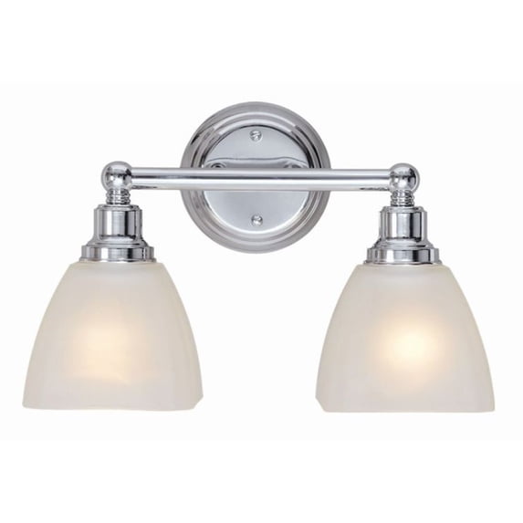 Craftmade Lighting - Two Light Vanity - Wall Lighting - Bradley 2 Light Bath