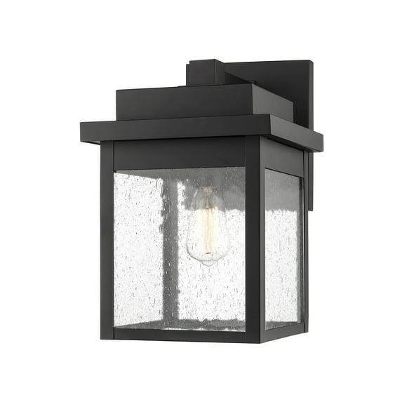 2663-PBK Millennium Lighting Belle Chasse - 1 Light Outdoor Wall Bracket-10.5 Inches Tall and 12.5 Inches Wide-Powder Coated Black Finish