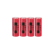26650 Rechargeable Battery, 6800mAh High Capacity 3.7v Lithium-ion Flat Top Battery for Flashlights, Power Tools and Other Equipment