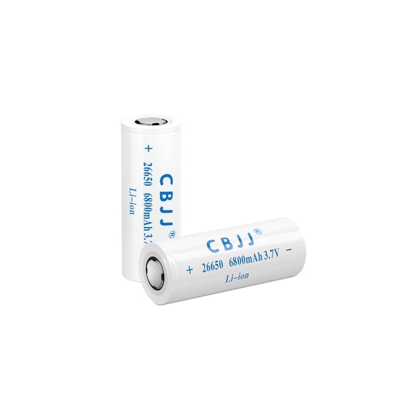 26650 Rechargeable Battery, 6800mAh High Capacity 3.7v Lithium-ion Rechargeable Batteries for Flashlight Ect