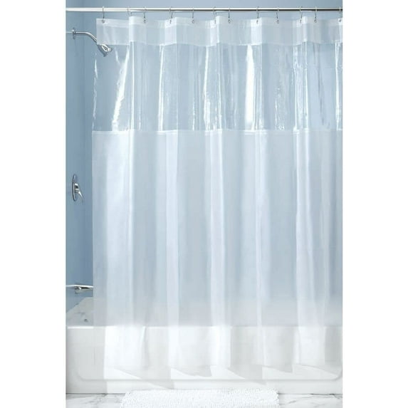 26680 Shower Curtain 72 in W X 72 in L X 1/4 in T Vinyl Clear