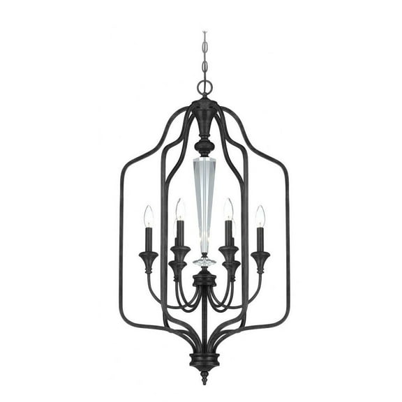 26736-MBS Craftmade Lighting Boulevard - Six Light Chandelier - 21 inches wide by 39 inches high     -Traditional Installation