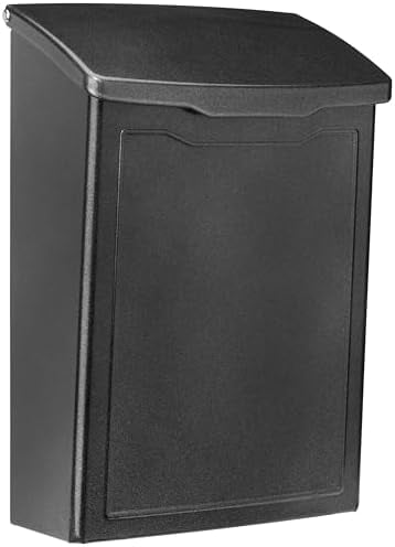 2681P Pewter Marina Wall Mount Mailbox, Small