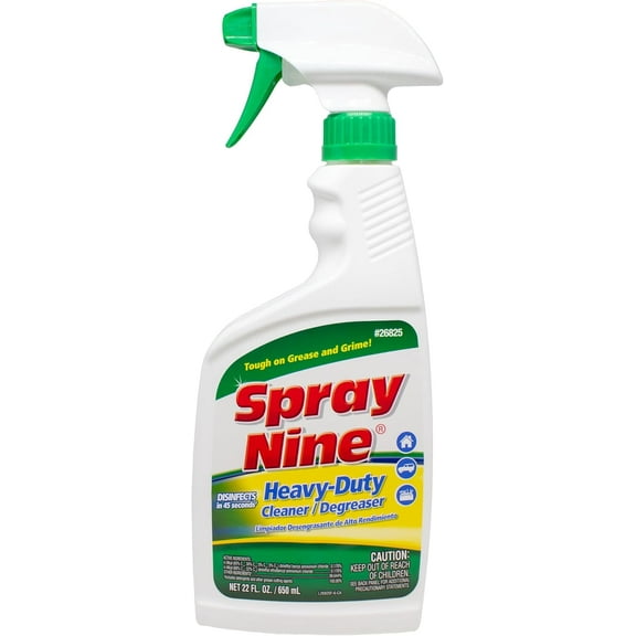 26825 Heavy Duty Cleaner, Degreaser & Disinfectant for Kitchens, Bathrooms, Yard Equipment, Automotive & Industrial 22 Fl Oz. (Pack of 1)