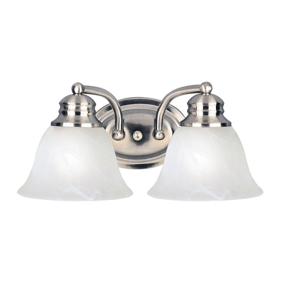 Maxim Lighting - Bath Vanity - Malaga-2 Light Bath Vanity in Transitional