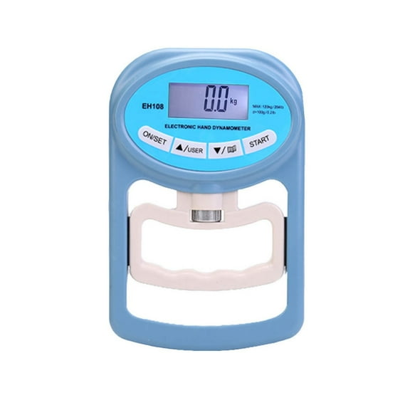 268Lbs/120Kgs Digital Hand Dynamometer Grip Strength Measurement Meter Auto Capturing Electronic Hand Grip Power ,Precision Force Measuring Instrument