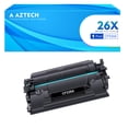 thumbnail image 1 of 26A 26X Black High-Yield Toner Cartridge Compatible for HP 26A CF226A 26X CF226X HP Laserjet Pro M402n M402dn MFP M426fdw M426fdn M426dw M402dw High-Yield Printer Ink (1-Pack), 1 of 8