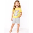 thumbnail image 1 of HILEELANG Toddler Girls 100% Cotton Hello Spring Bunny Short Set, Sizes 5T, 1 of 7