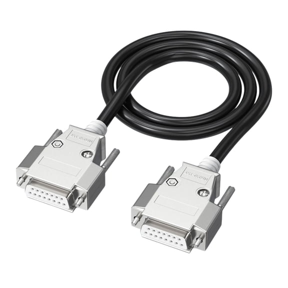 26AWG High Speed Data Transfer Cord DB15 Data Cable 15Pin 3U Pin Connectors Extension Line for Scientific Equipment