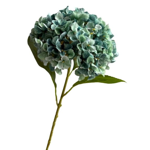 26In Artificial Hydrangea Silk Flowers Bouquet Hydrangea Stems for Wedding Centerpieces Home Decor, Indoor Outdoor Vase Arrangement, Long Stem Floral