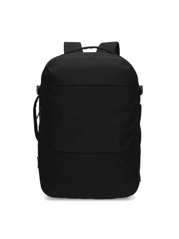 26L Expandable Carry On Backpack - Hynes Eagle - Black