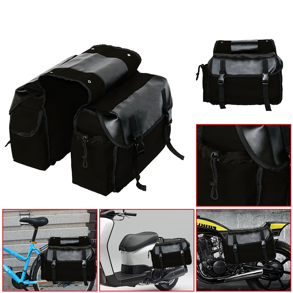 26L Universal Army Green Motorcycle Side Saddle Bag Pannier Luggage Storage Bag