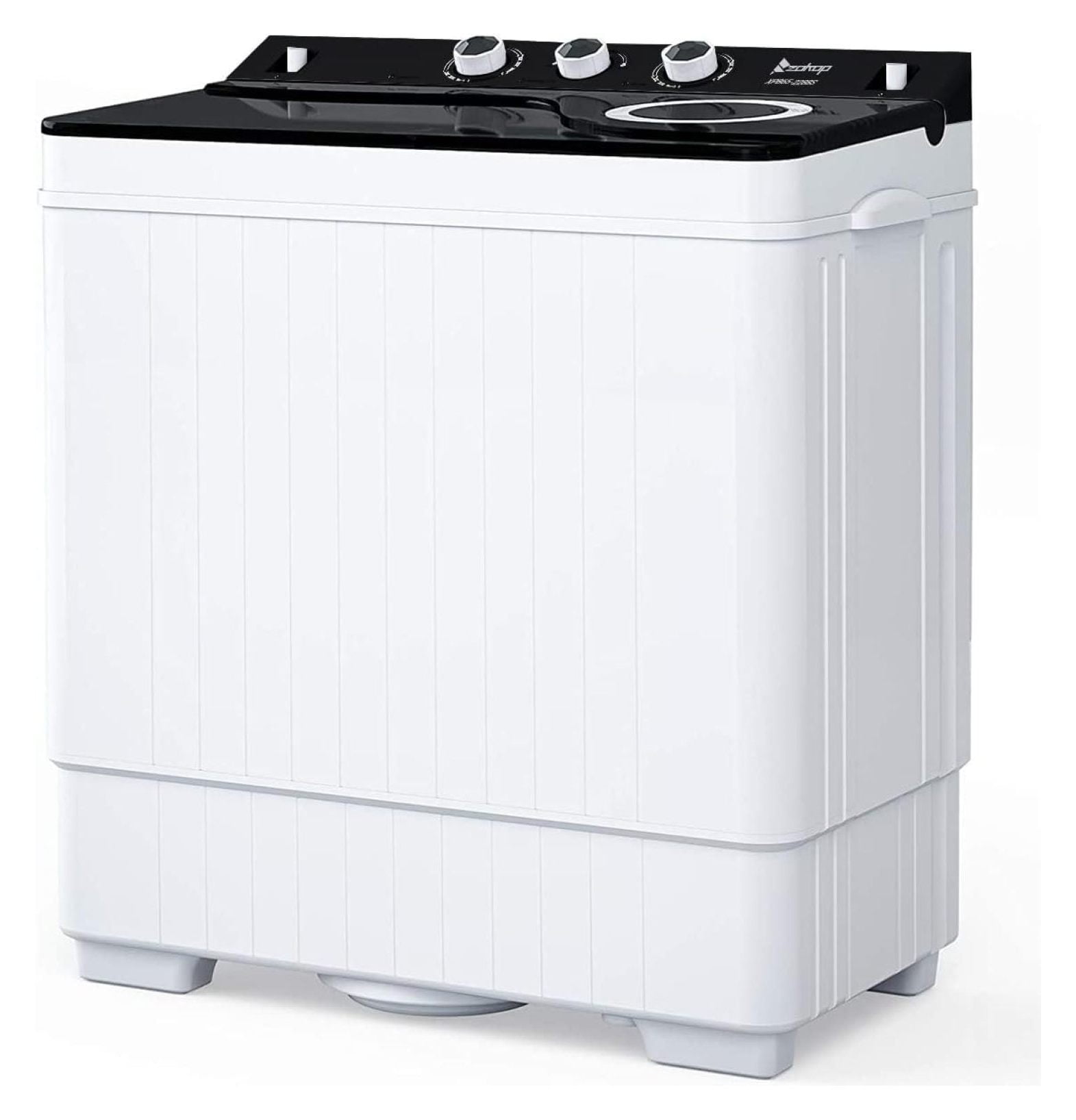 26LBS Portable Washing Machine, Compact Mini Washer Machine & Dryer Combo, Builtin Gravity
