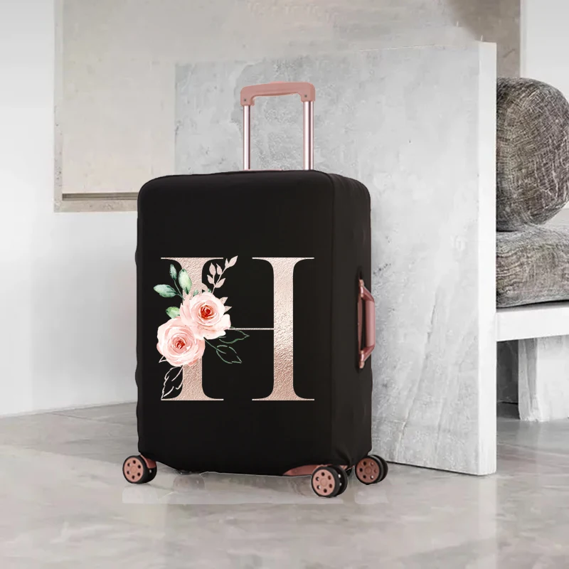 26Letter Luggage Protective Cover Elasticity Luggage Cover Dust Scratch