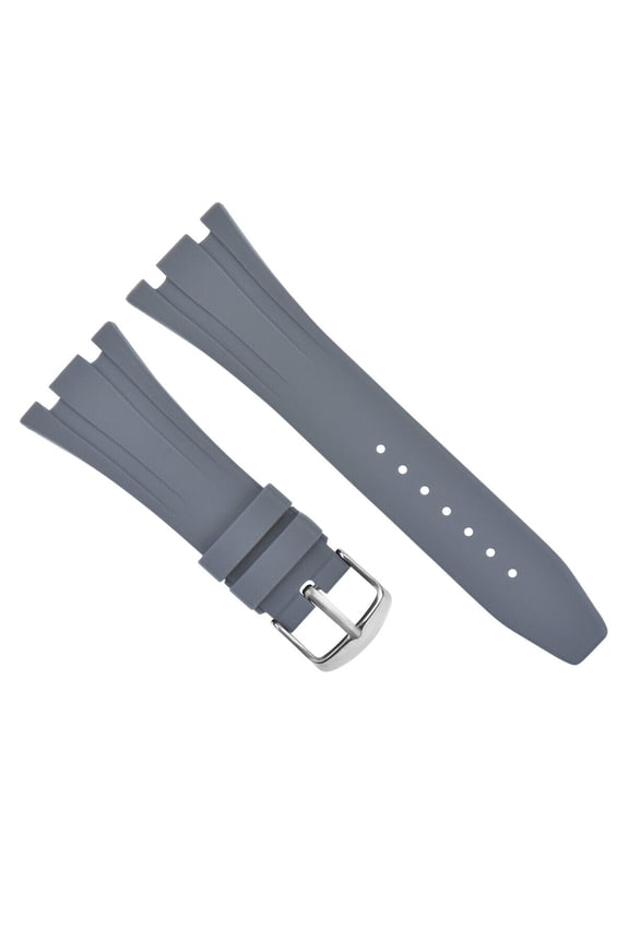 26MM AP RUBBER BAND STRAP FOR 41MM AUDEMARS PIGUET 15400 ROYAL OAK OFFSHORE GREY