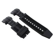 26MM RUBBER STRAP BAND, Black, Compatible With INVICTA RESERVE JASON TAYLOR 14071 BOLT ZEUS BLACK