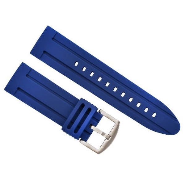 Legend Silicone Strap Swiss Legend Trimix Watch Strap Band Silicone Black | eBay main image 4