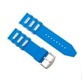 thumbnail image 1 of 26MM SILICONE RUBBER DIVER BAND STRAP FOR INVICTA EXCURSION 18202 WATCH L/BLUE, 1 of 2