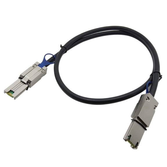 26P SFF-8088 to SFF-8088 External Mini SAS HD Cable 26Pin 6Gbps SAS2.0 Hybrid Cable Attached SCSI for Raid Systems