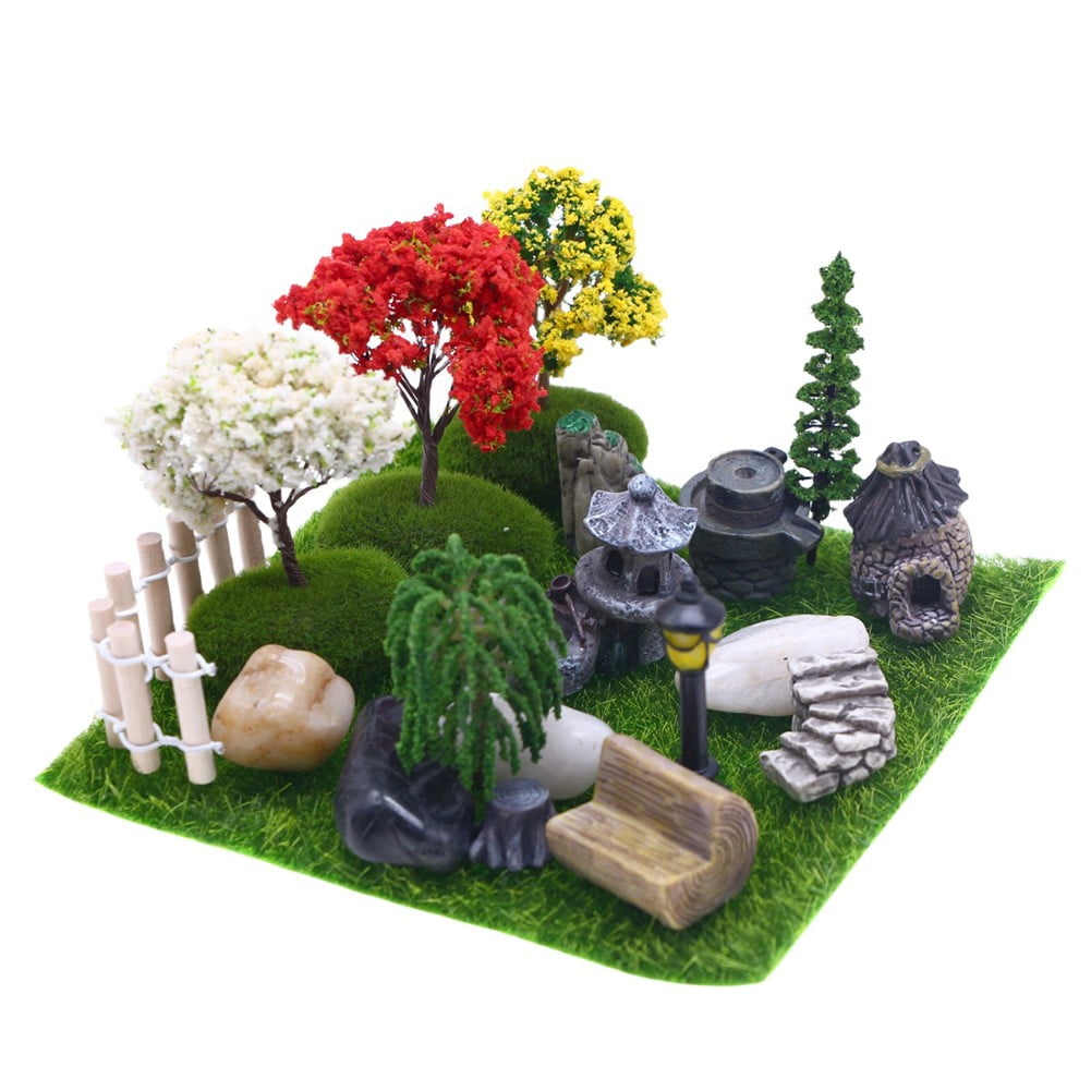 26Pcs Dollhouse Mini Zen Garden Accessories For Creative Outdoor Decor ...
