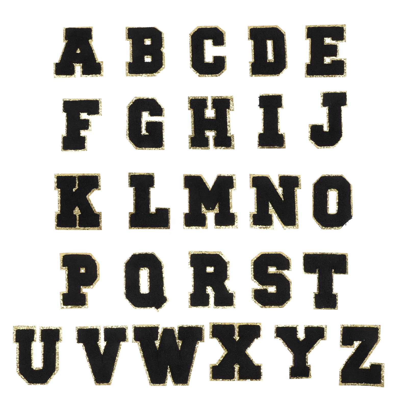 26Pcs English Alphabet Patches Clothing Sewing Appliques DIY