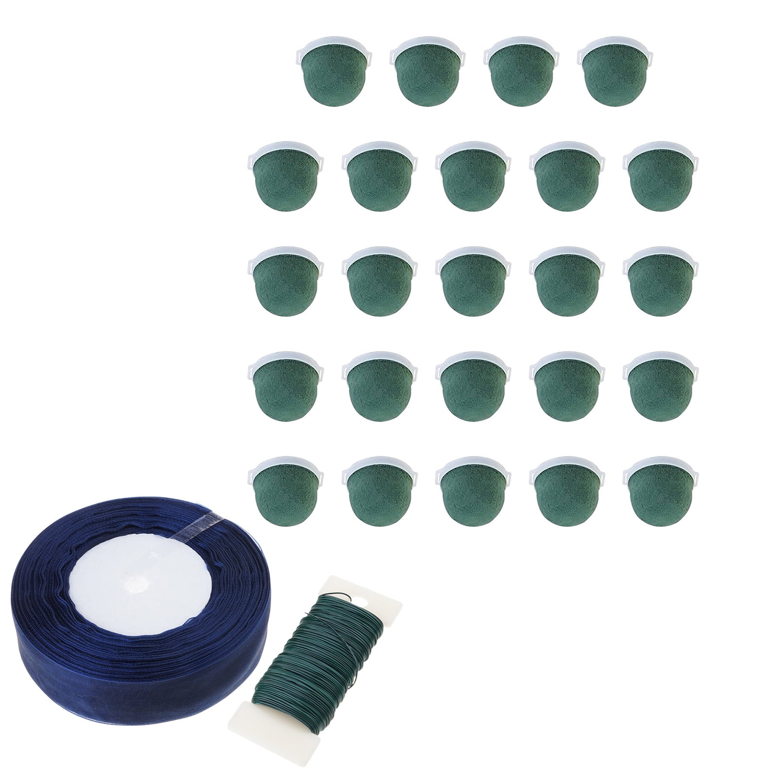 26Pcs Florals Craft Foam Set for Wine Bottle Practical Straw Hat Embellishments Creative Bottles Toppers Adorment