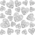 thumbnail image 1 of 26Pcs Heart Shape Iron On Patches Heart Rhinestone Patches For Clothing (4Sizes), 1 of 6