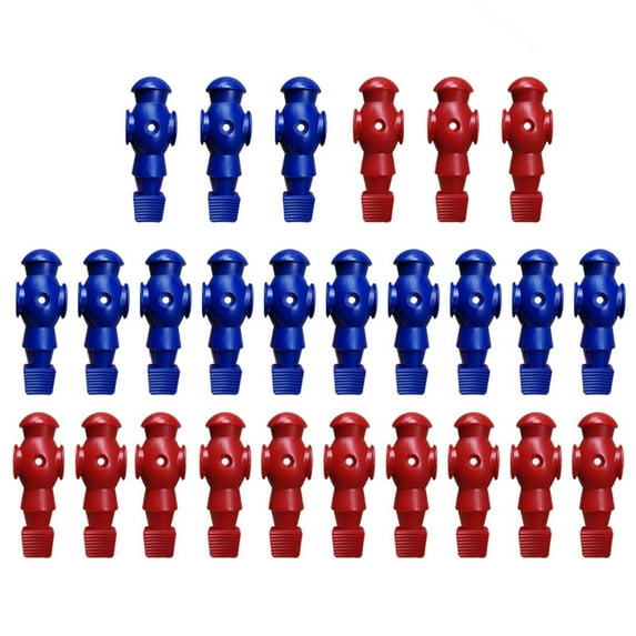 26Pcs Table Foosball Player Replacement Soccer Table Player Games Players Figure Foosball Components Easy to Install