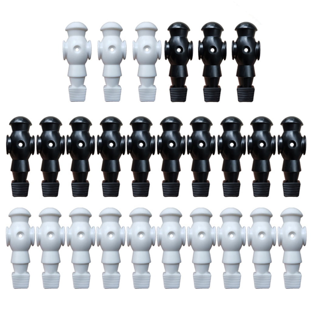 26Pcs Table Soccer Men Player Toy Table Foosball Player Replacement Soccer Tables Players Easy Installation Repair Parts
