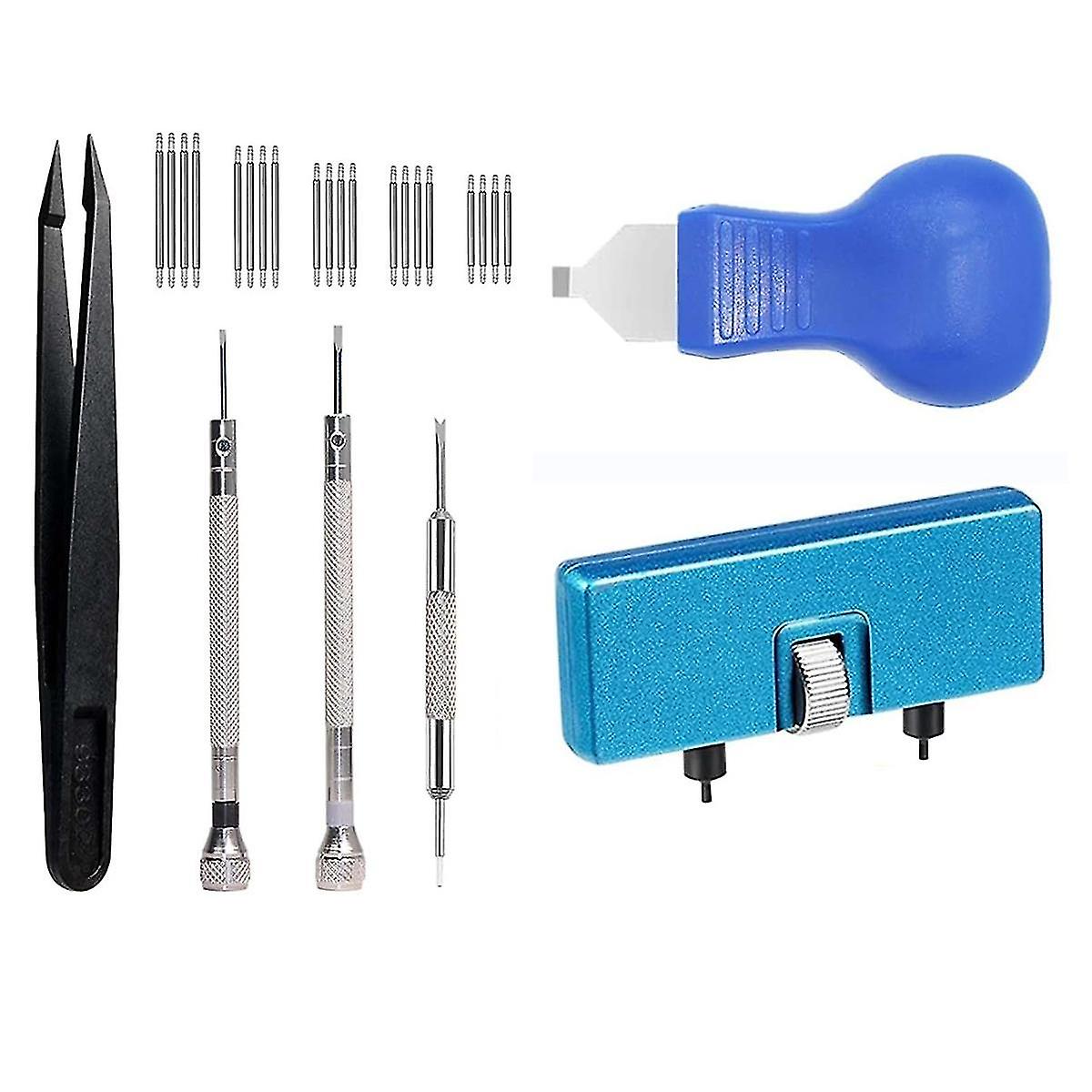 26Pcs Watch Battery Replacement Tool Kit, Watch Repair Kit, Watch Back