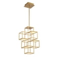 thumbnail image 1 of 26W 1 Led Pendant In Transitional Style 15.5 Inches Wide By 21 Inches High-Gold Finish Eurofase Lighting 38260-018, 1 of 2