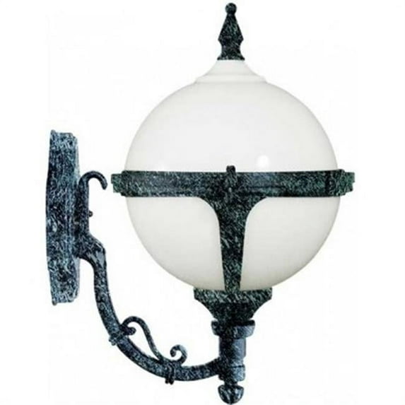 26W & 120V S26-GU24 Natalie Small Wall Light Fixture - Verde Green