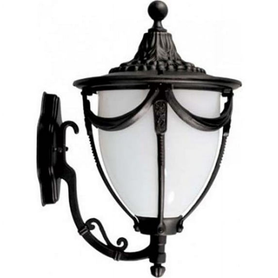 26W & 120V S26-GU24 Rachel Wall Light Fixture - Black