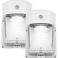 26W LED Wall Pack Light with Dusk to Dawn Sensor, 3000LM[100277Vac