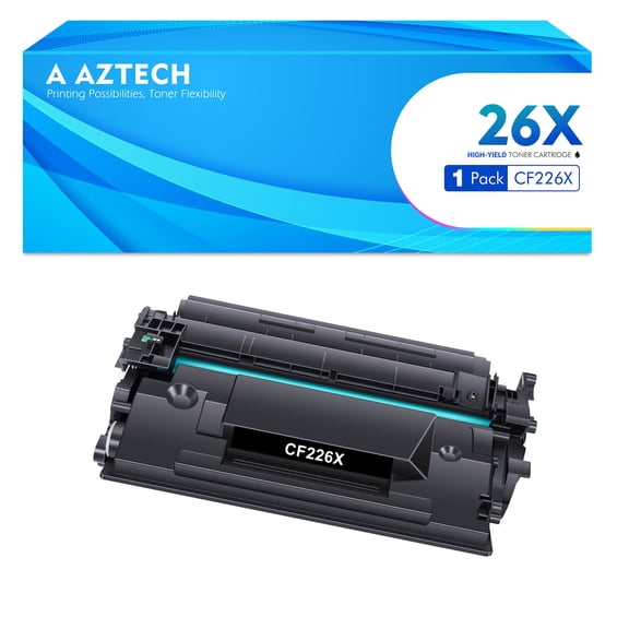 26X CF226X Toner Cartidge 1-PACK High Yield Compatible Replacement for HP 26X CF226X 26A CF226A Pro M402dn M402n M402dw Pro MFP M426fdw M426fdn M426dw CF226XC Printer Ink (Black 1-PACK)