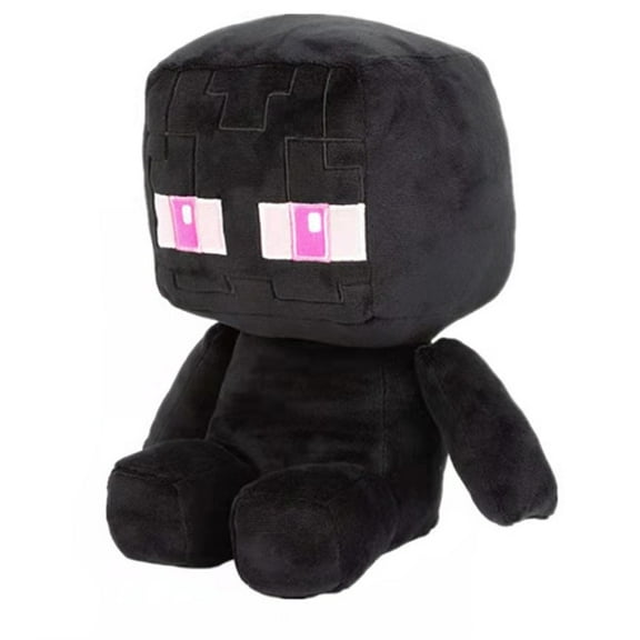 Minecraft Sitting Enderman Plush Doll Game J!NX New With Tags