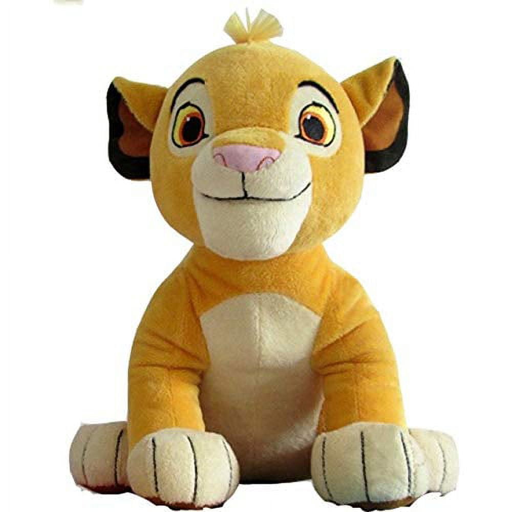 Simba Le Roi Lion Jouets en Peluche, Mignon Simba Assis Haute poupée en  Peluche Douce, Cadeaux pour Enfants 26 cm