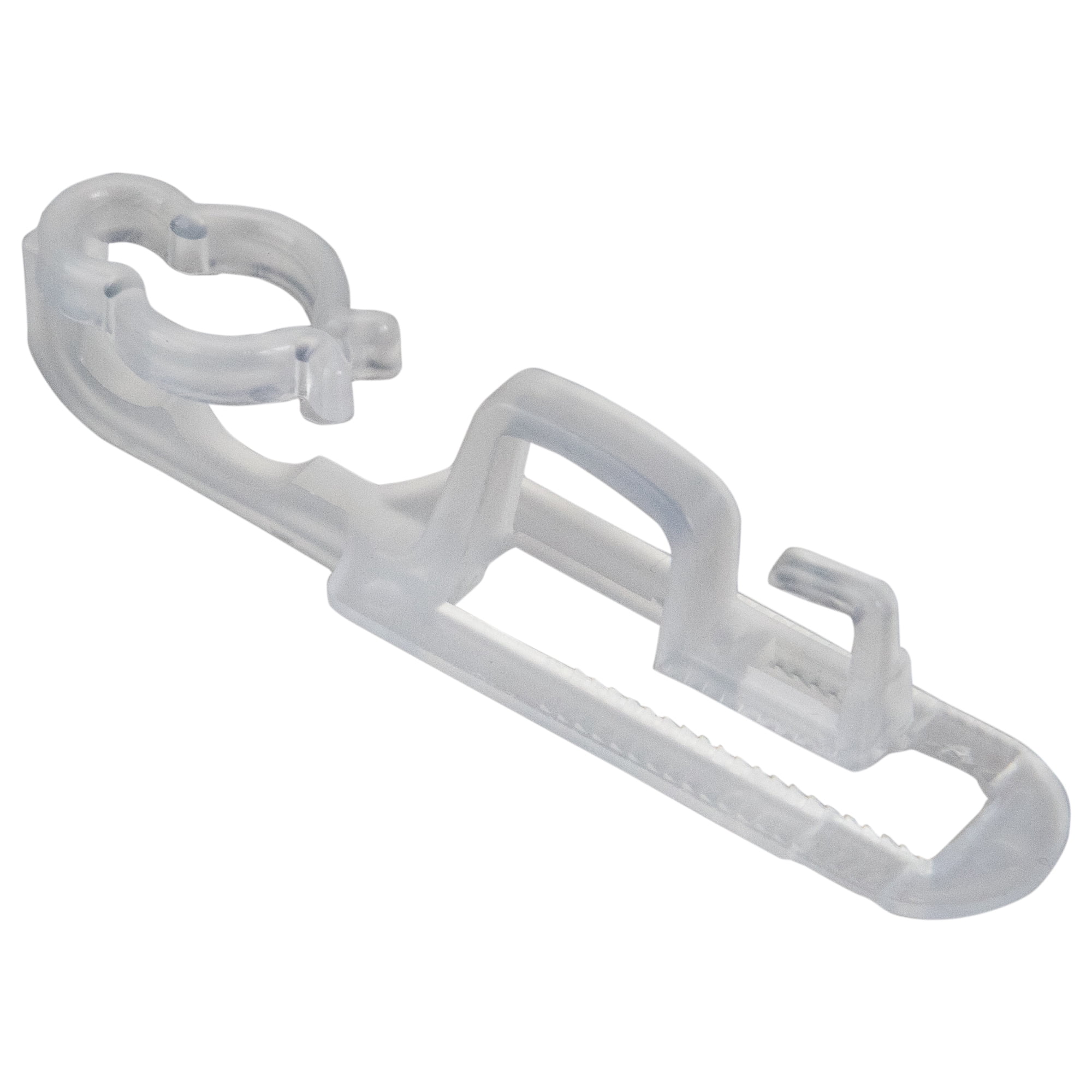 26ct Clear Plastic Universal Gutter and Shingle Light Clips
