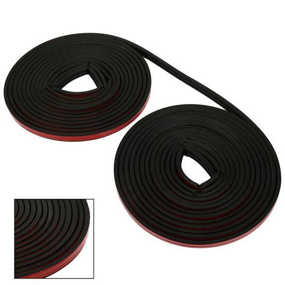 26ft/8M B Shape Seal Door Strip for Doors and Windows Professional Self-Adhesive Anti-Collision Ageing-Resistant Soundproof Waterproof Dustproof Windproof Strip Weather Stripping for Door