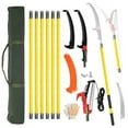 thumbnail image 1 of 26ft Extendable Tree Pole Saw & Pruner, Lightweight Fiberglass High-Reach Branch Trimmer, 1 of 7