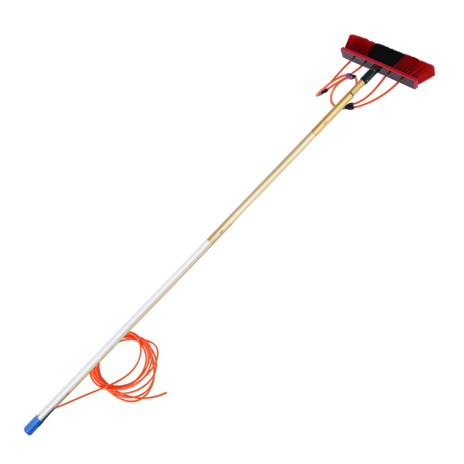 JOYDING Water Fed Brush Cleaning System Aluminum Alloy Washing Tool for Window  Glass and Solar Panel