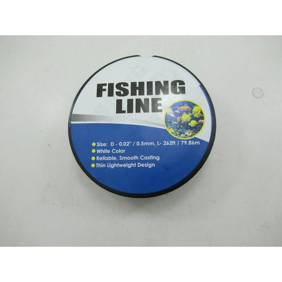 26ft/roll 0.02inches Clear transparent white Fishing Line