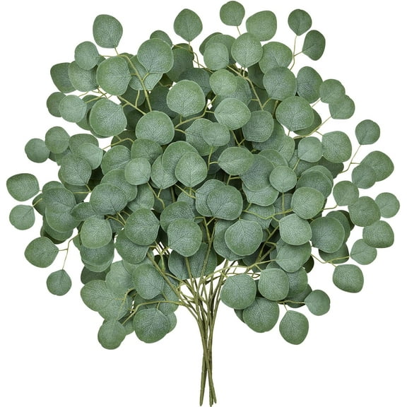 26inch Italian Ruscus Greenery Stems, 18 Pack Artificial Green Leaf Garland Vines Hanging Spray for DIY Wedding Arch Bouquet Filler Table Centerpieces Home Decor