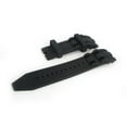 thumbnail image 1 of 26mm Black Waterproof Watchband Replacement Silicone Rubber Band Strap for Invicta Series Watch, 1 of 6
