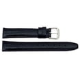 thumbnail image 1 of 26mm Genuine Leather Lizard Grain Black Watch Strap, 1 of 1