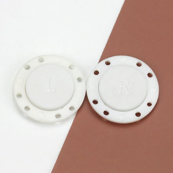 26mm Magnetic Snaps for Clothing, Strong Neodymium Concealed Buttons for Jackets Sweaters and Crafts, Sew-On Snap Fasteners for DIY Garments and Home Decor