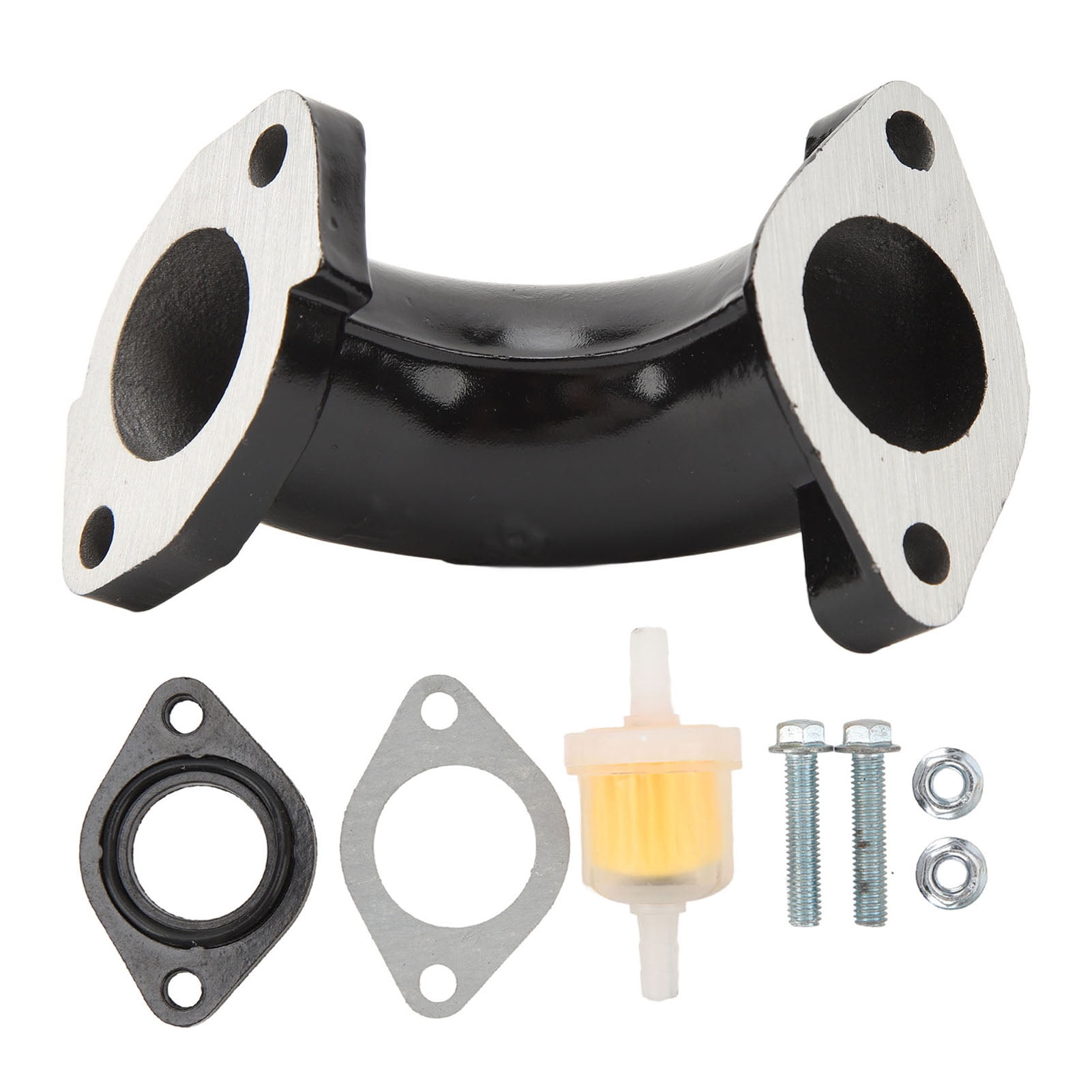 26mm Manifold Intake Pipe Steel Alloy Engine Manifold Inlet Pipe Gasket ...