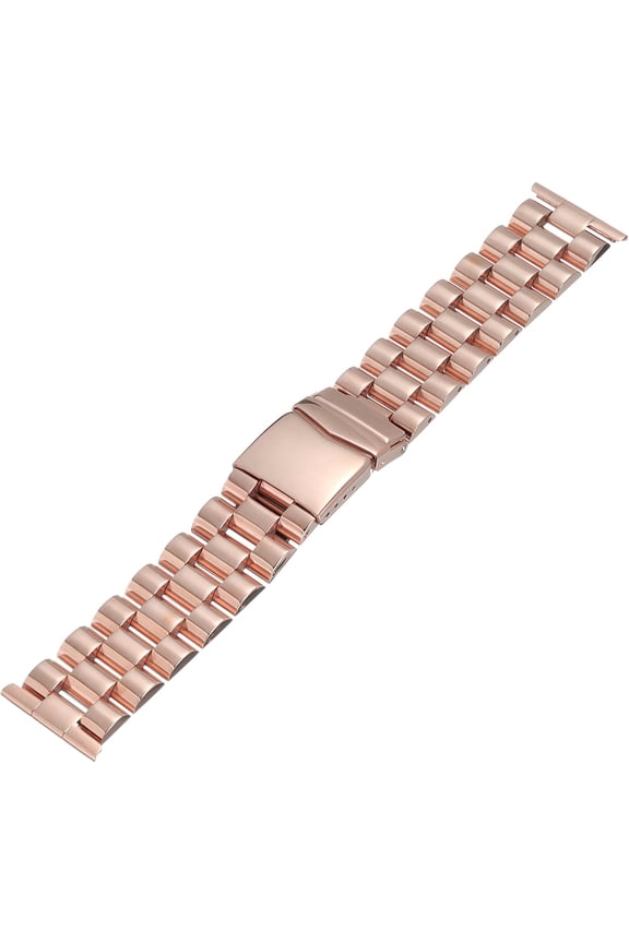 26mm Rose Gold Tone Solid Link Watch Bracelet
