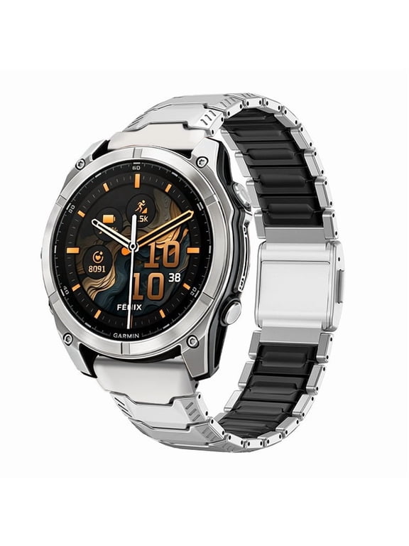 26mm Titanium Band for Garmin Watch Fenix 8 7X Pro Tactix 7 EPIX Pro 51mm Enduro 3 2X Instinct 3 2X 50mm Quick Fit Strap